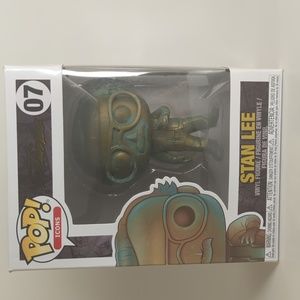 STAN LEE Funko Pop Icons 07 Vinyl Figure Copper Patina Look